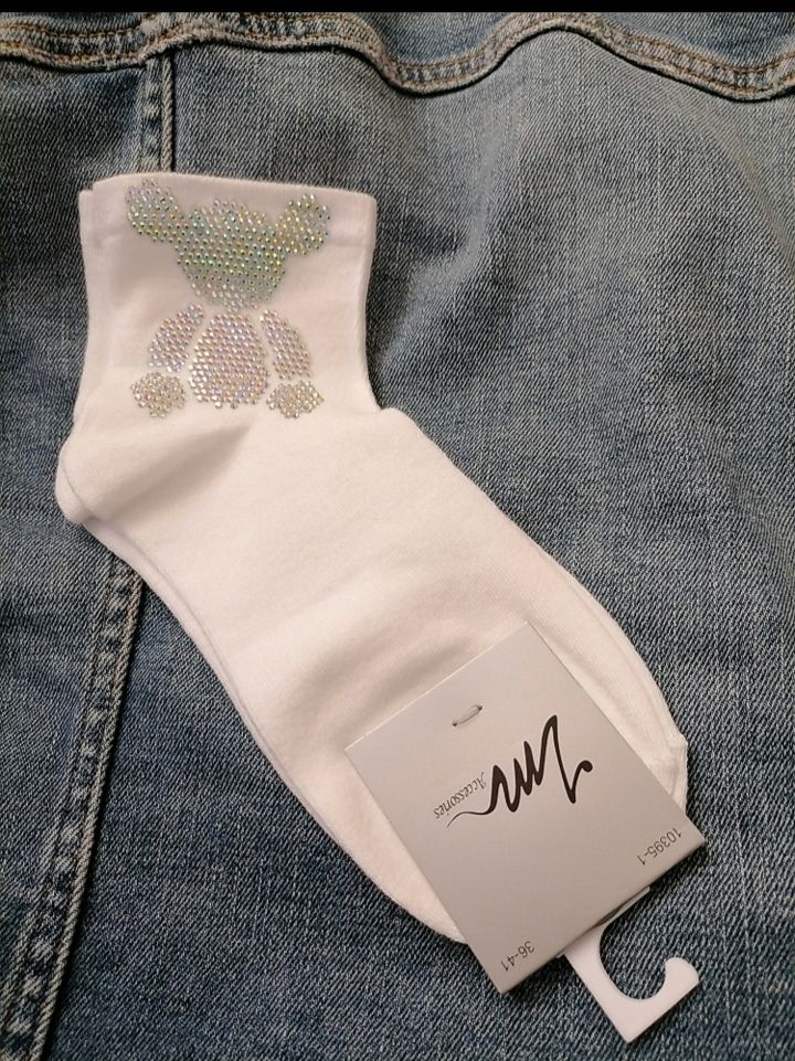 Rhinstone socks