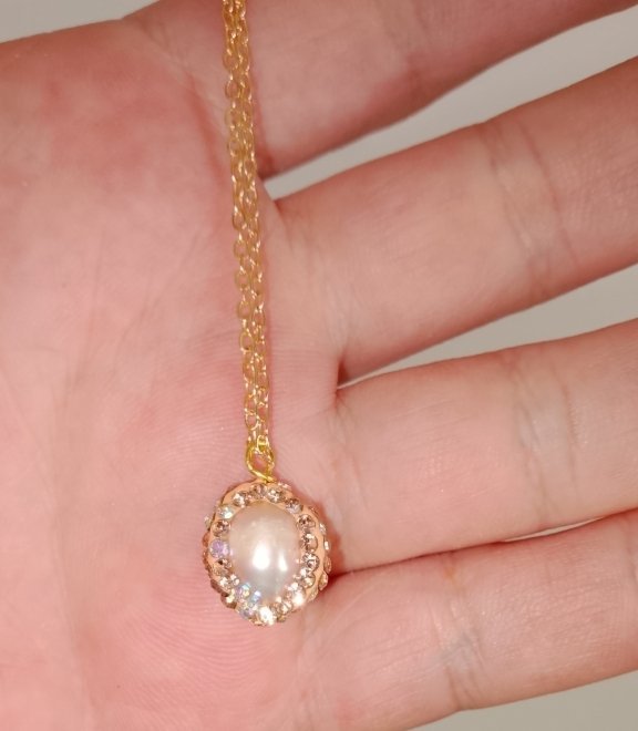 Collier perle naturelle 