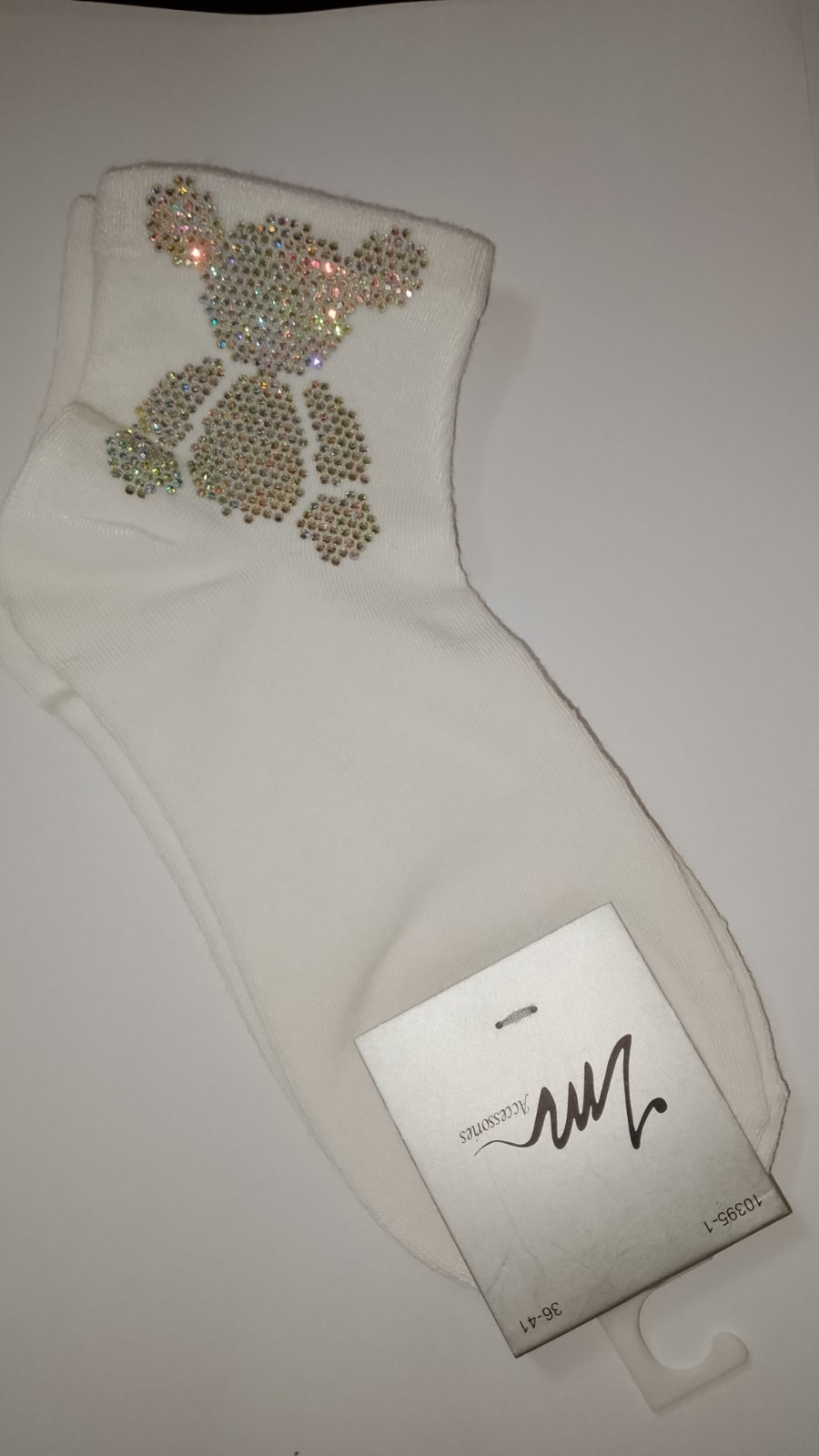 Chausettes avec strass