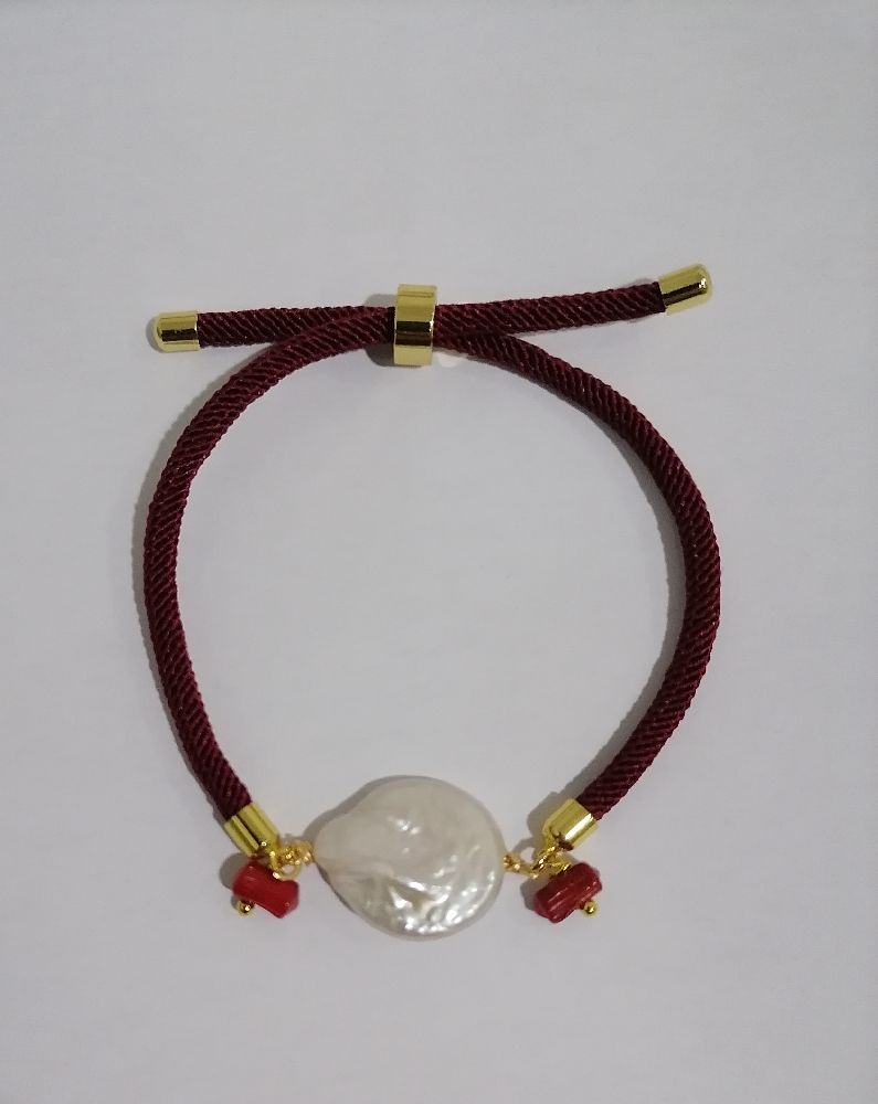 Bracelet vrai perle et morjen 