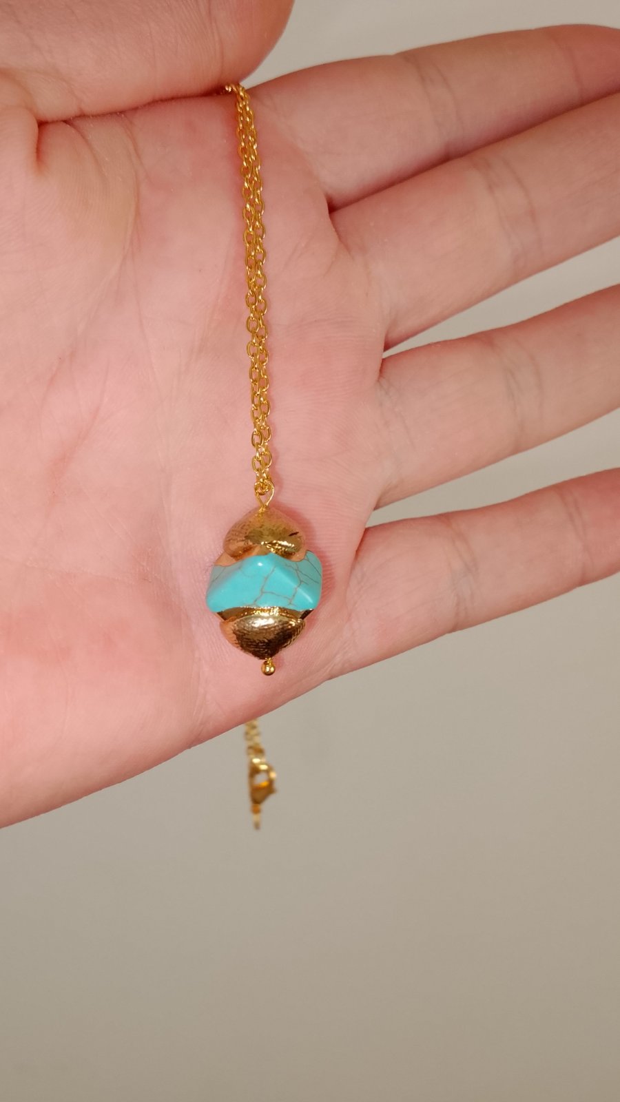 Collier turquoise 