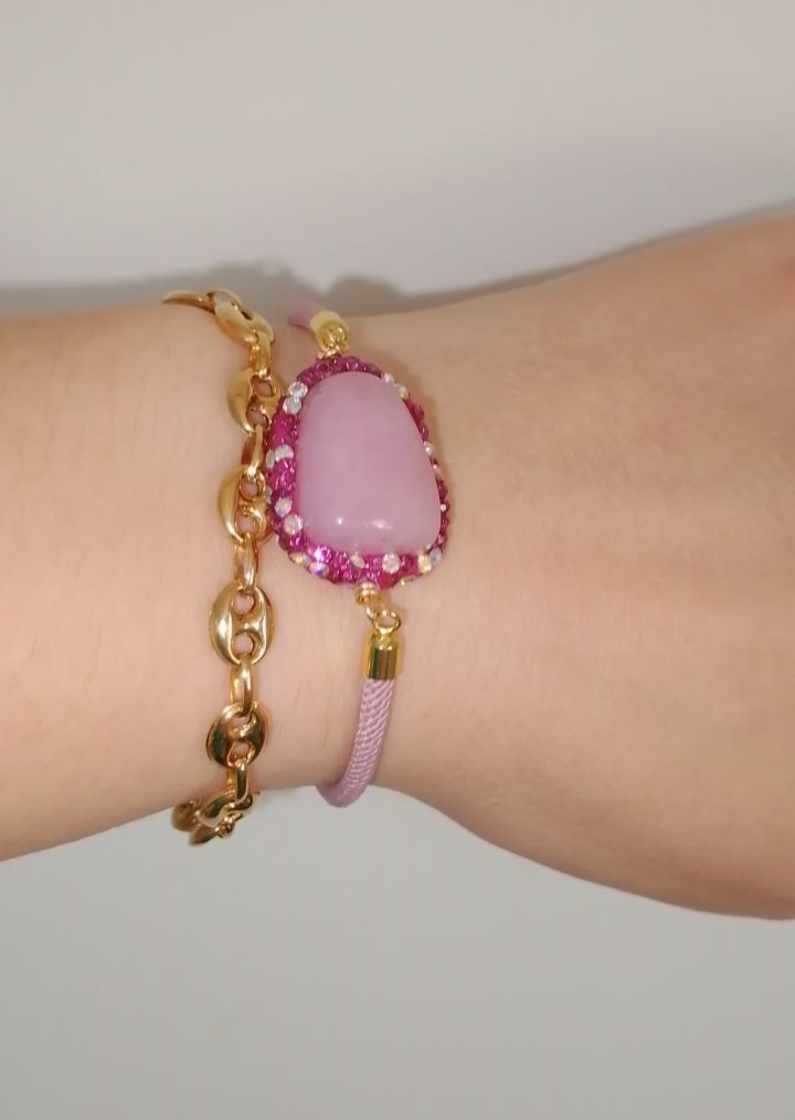 Bracelet Quartz rose