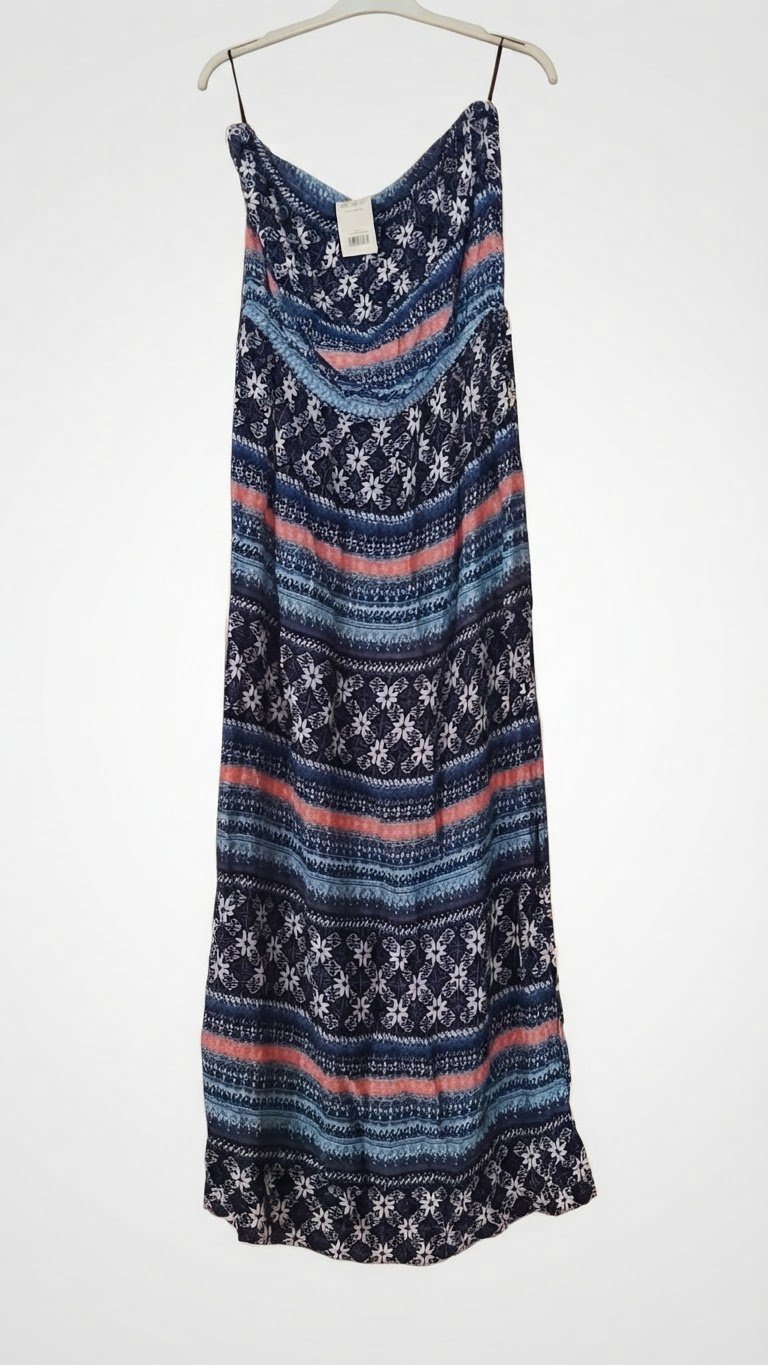 Robe maxi sans bretelles George