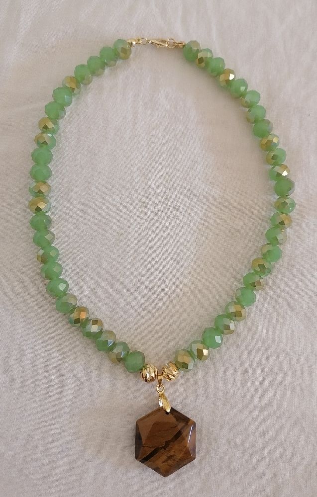 Collier oeil de tigre