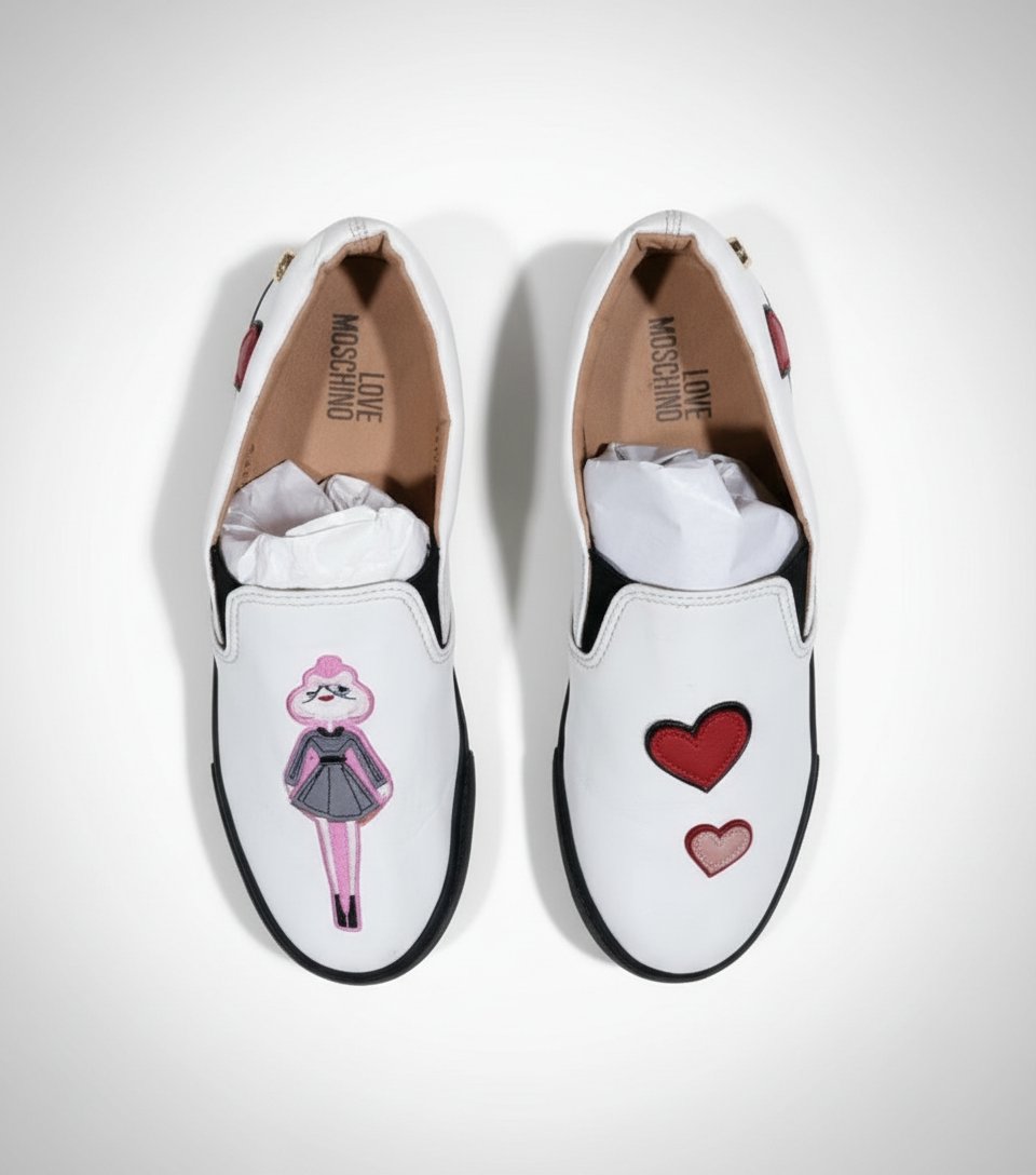 Baskets moschino authentique 