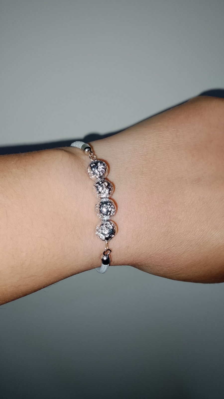 Bracelet pierre de lave volcanique 