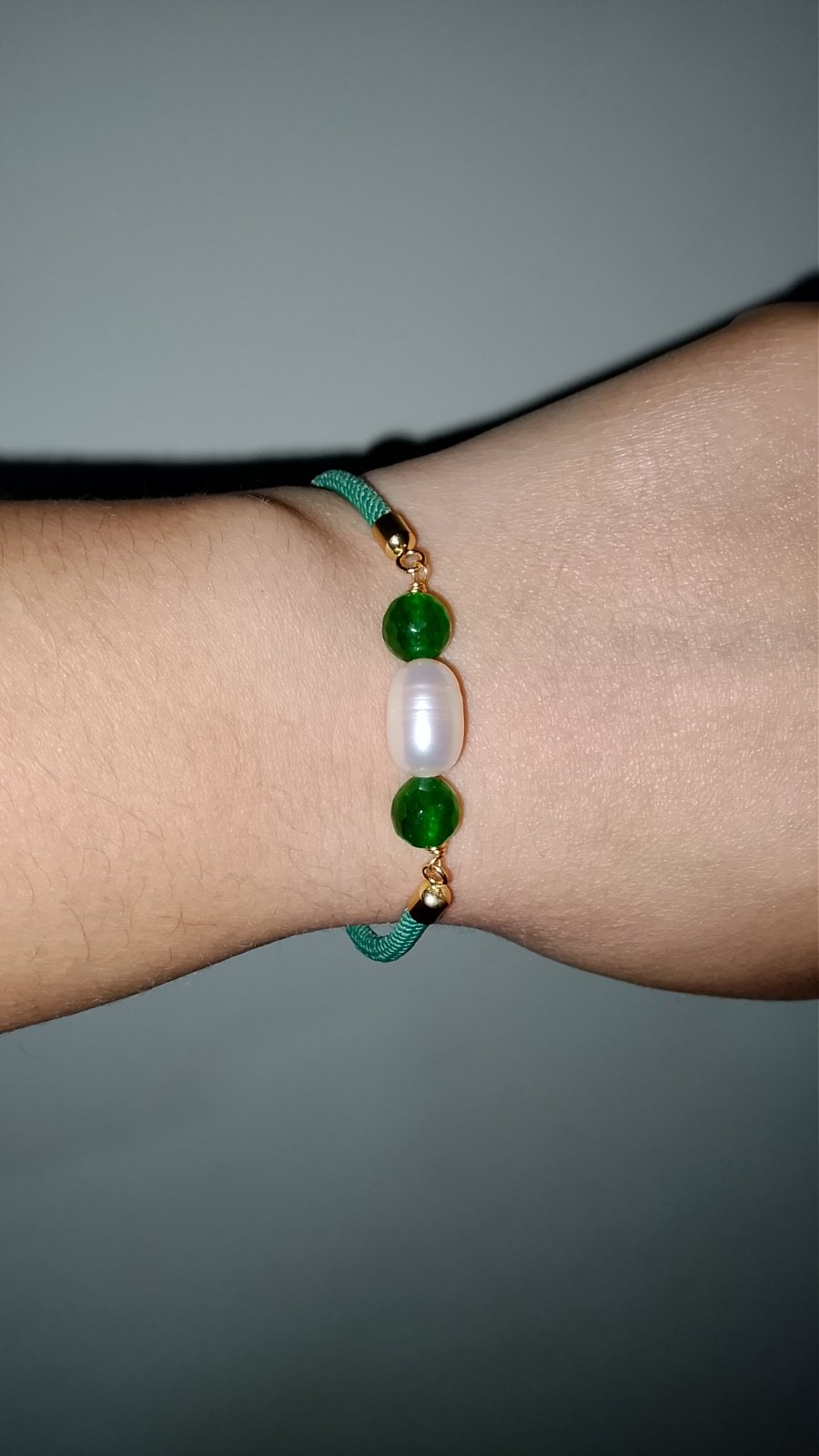 Bracelet agate et johar 