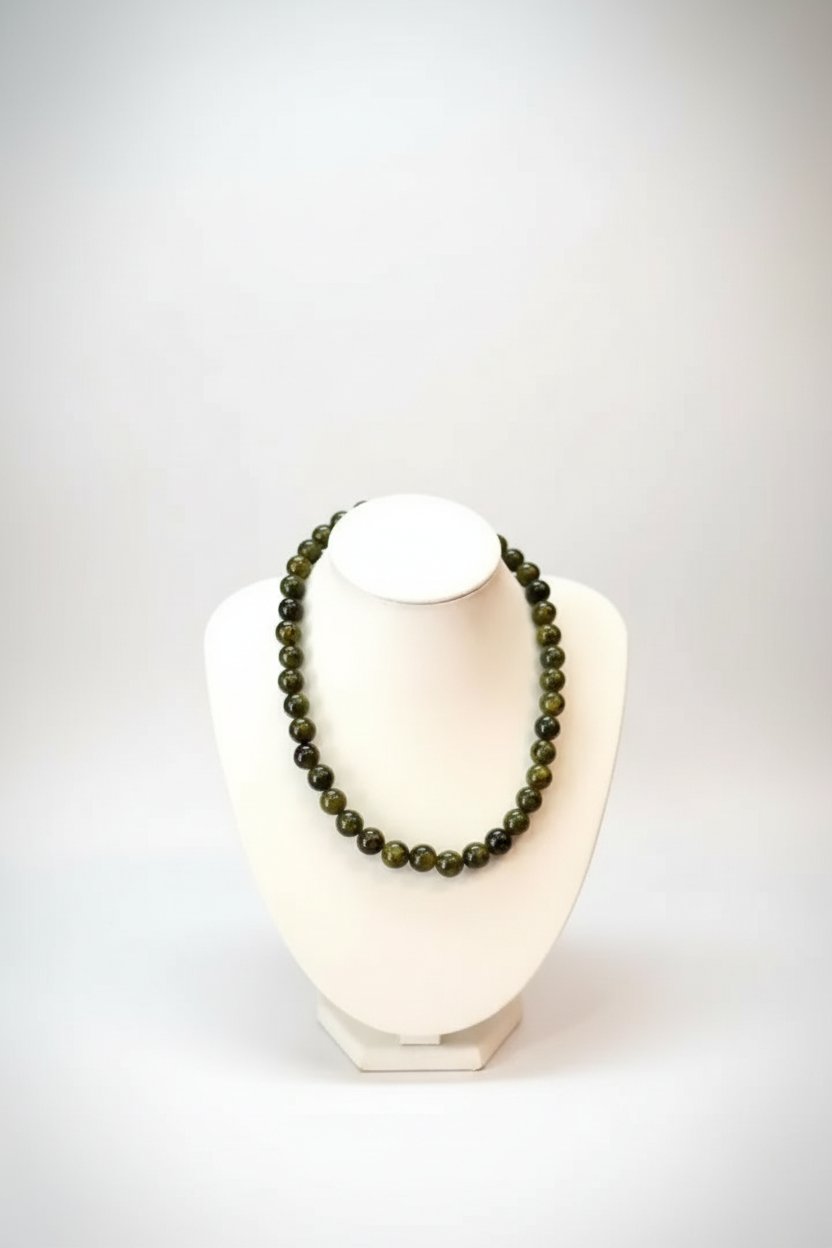 Collier pierres agate veines de dragons