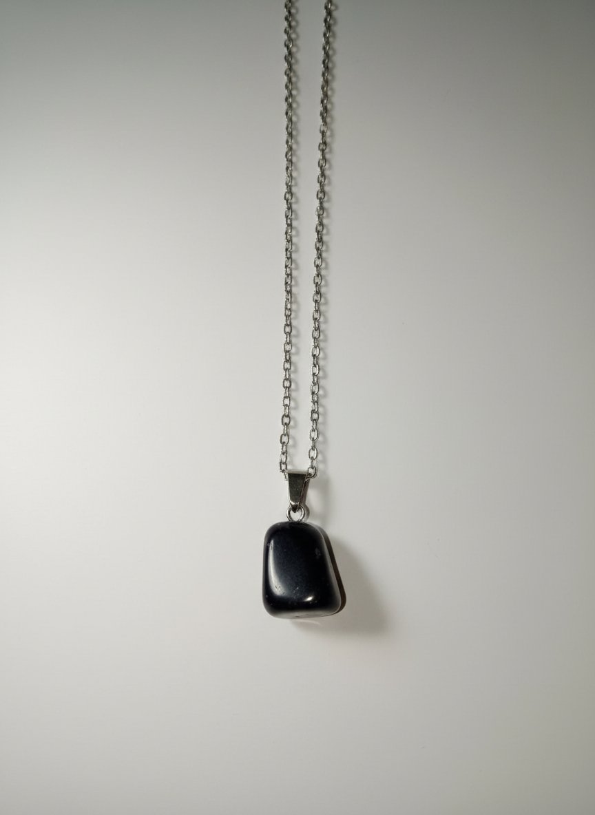 Collier pierre de sable bleu