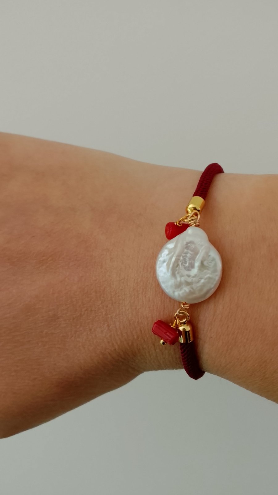 Bracelet perle keishi et morjen
