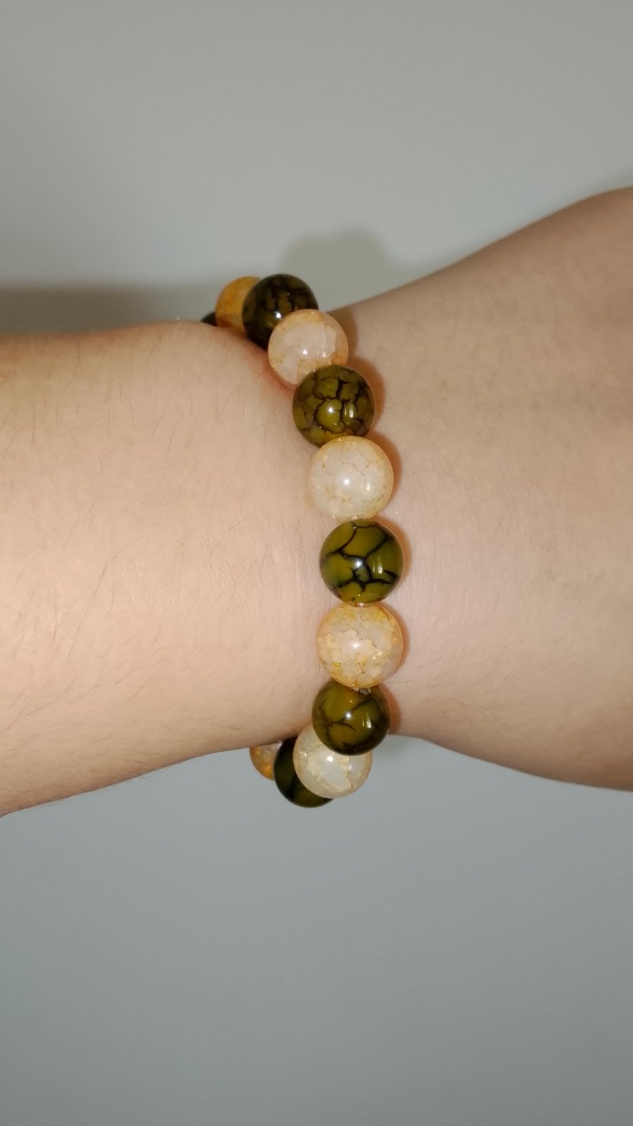 Bracelet agate veines de dragons