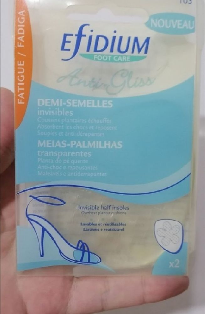 Efiduim demi semelle invisible