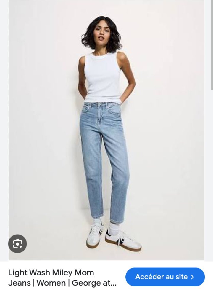 George miley light wash mom jeans 