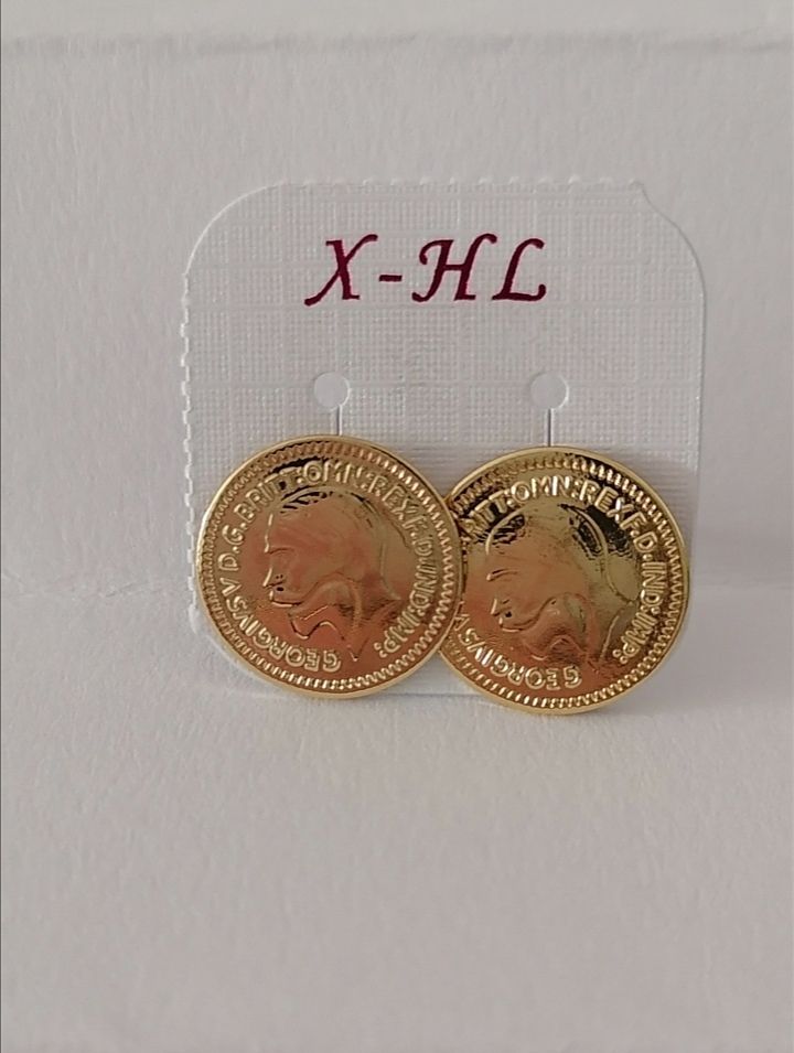 Boucles d'oreilles lira inoxydable