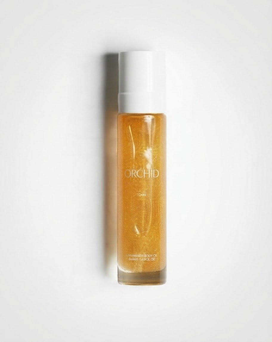 Zara huile scintillant parfumé