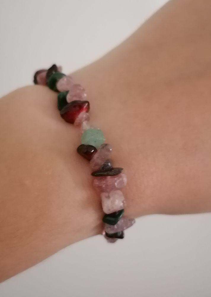 Bracelet pierres semi précieuse 