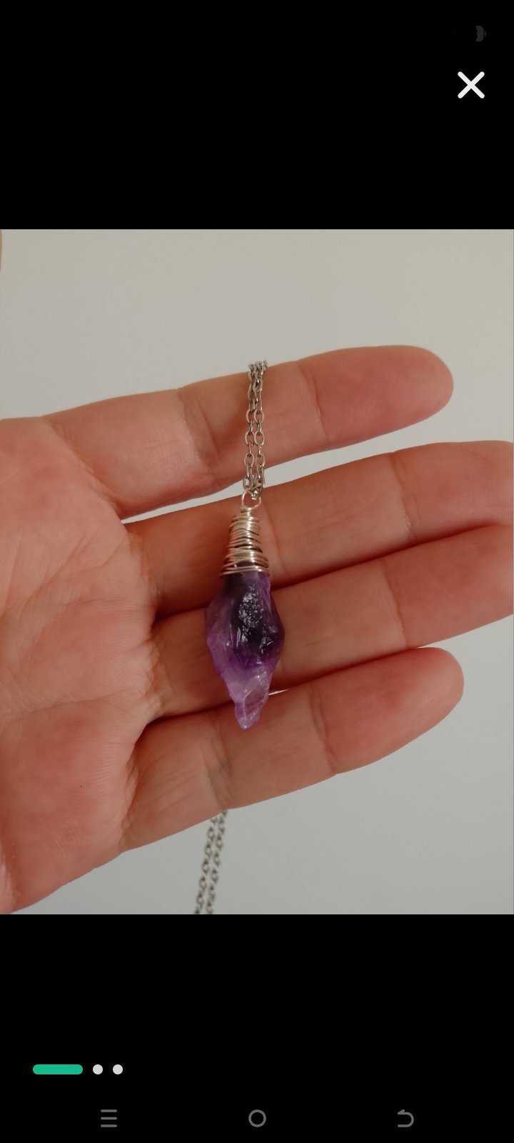 Lot pierres Amethyste