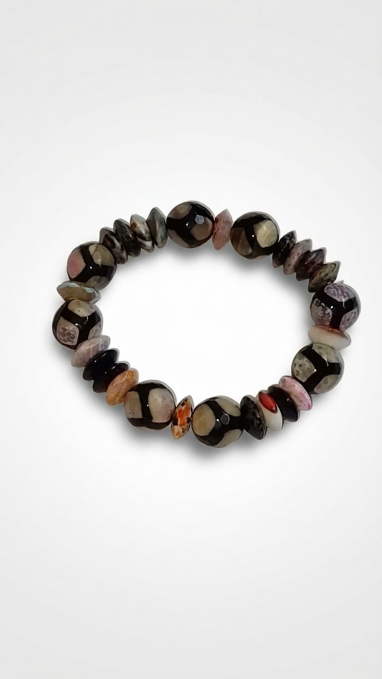 Bracelet en pierres semi précieuse 