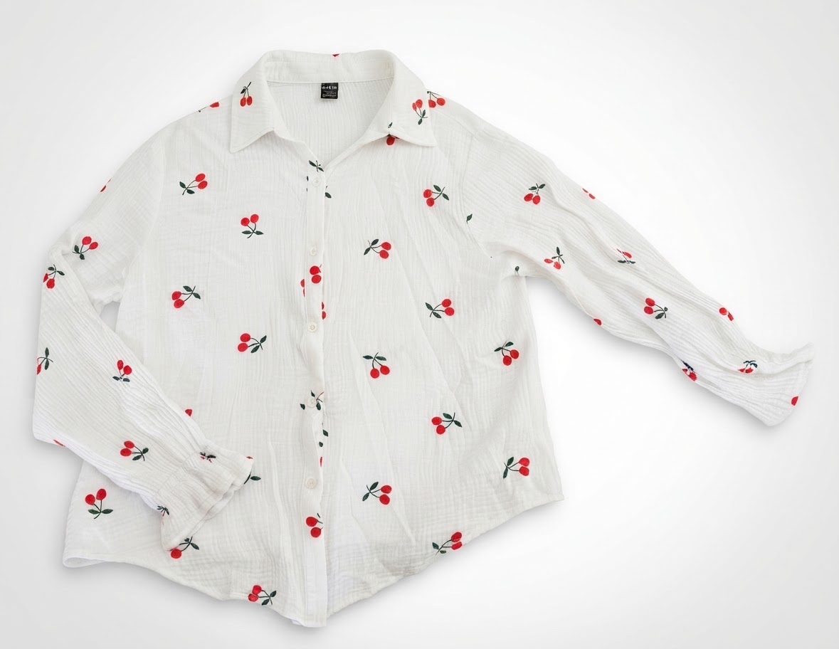 Chemise cerise
