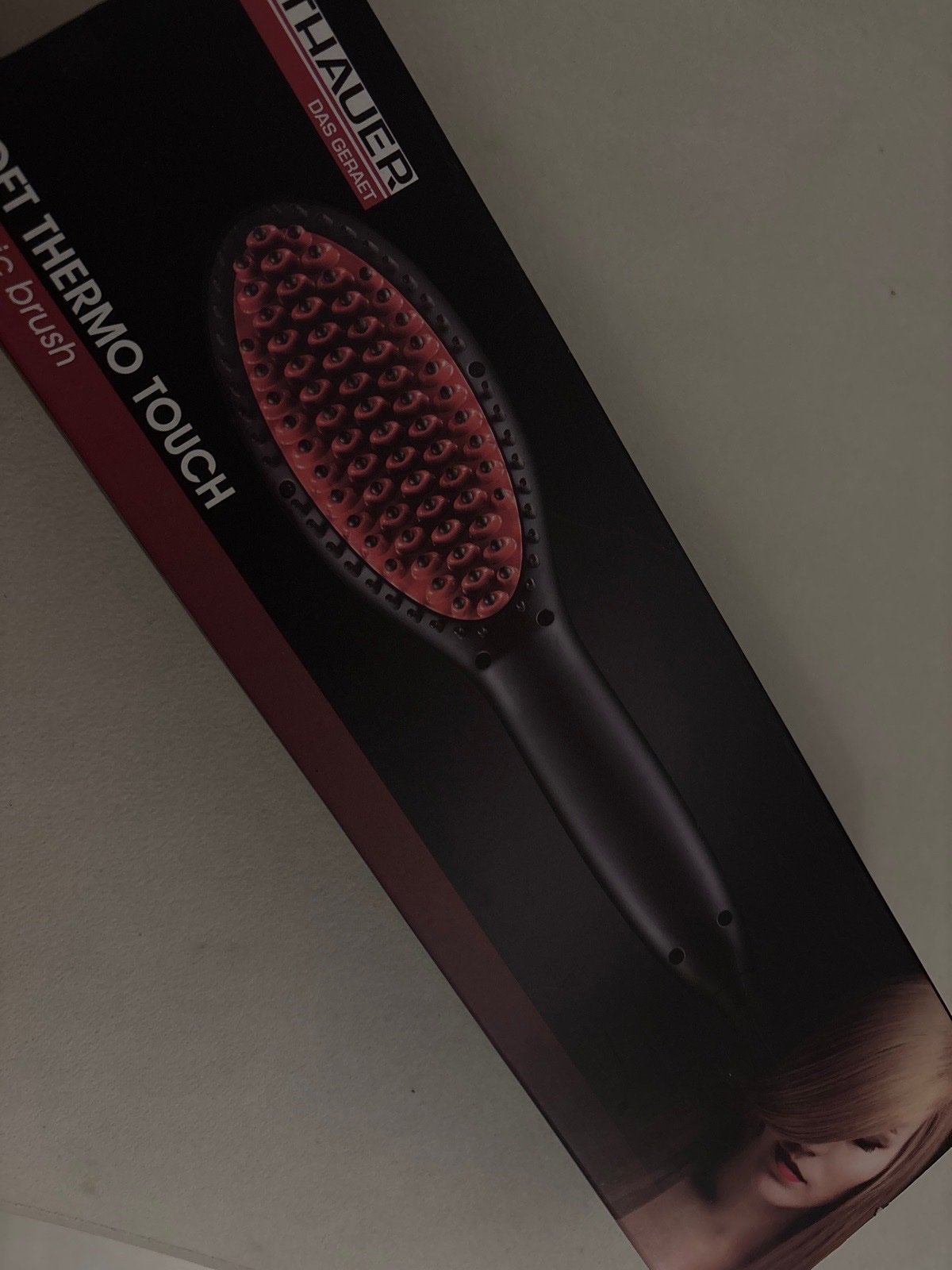 Brosse chauffante lissante 
