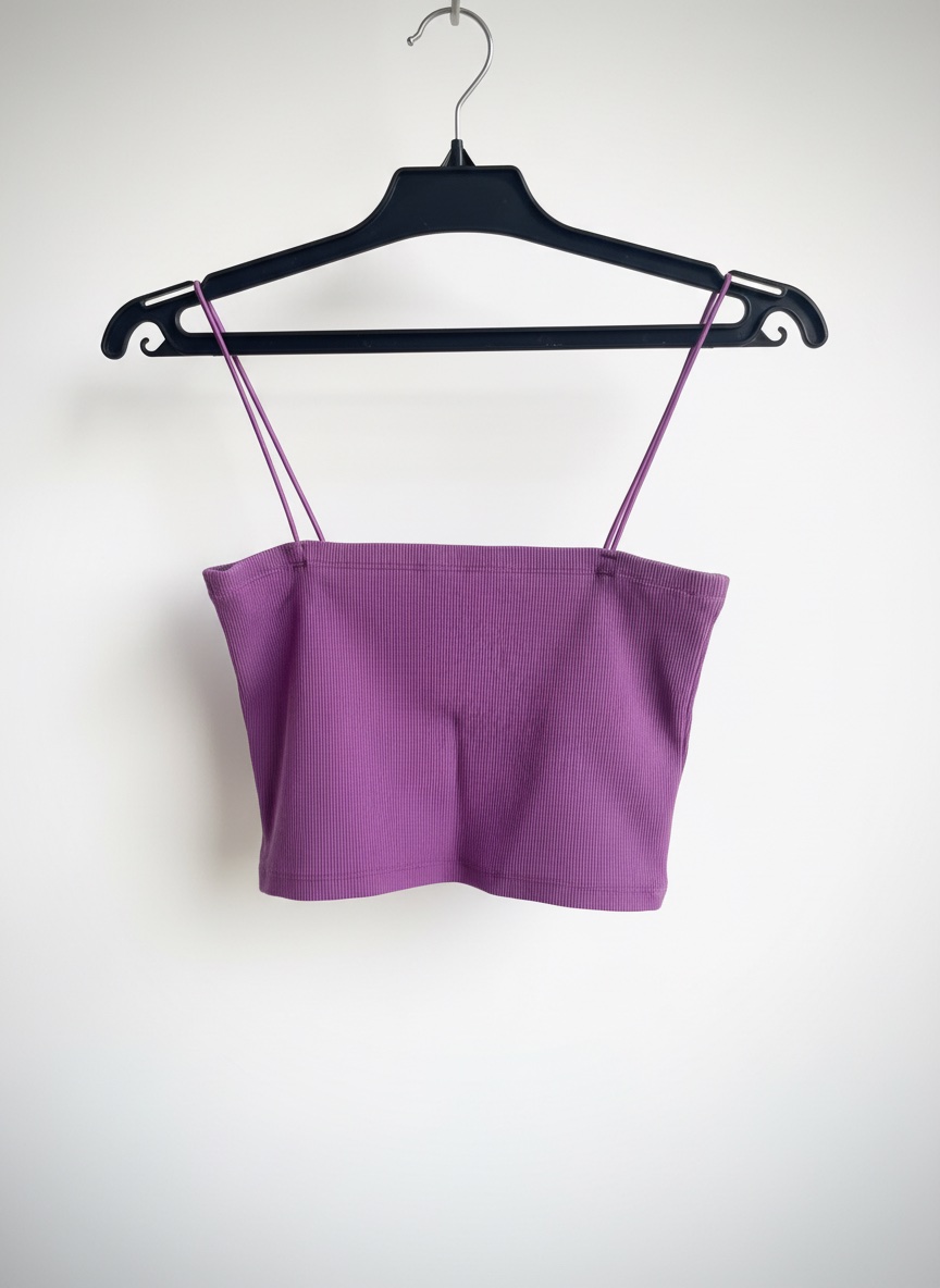 Crop top violet