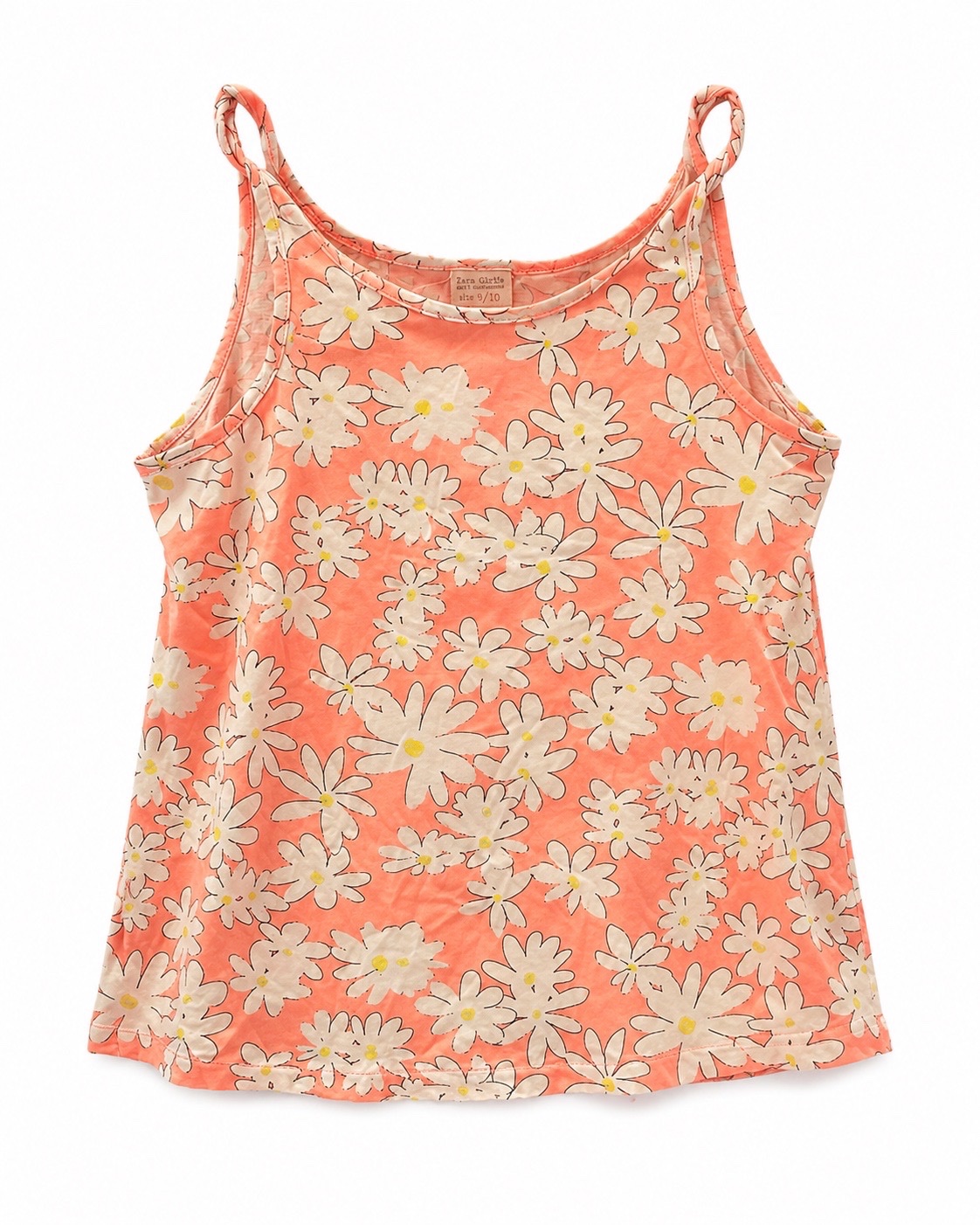 Débardeur Zara Girls à fleurs 