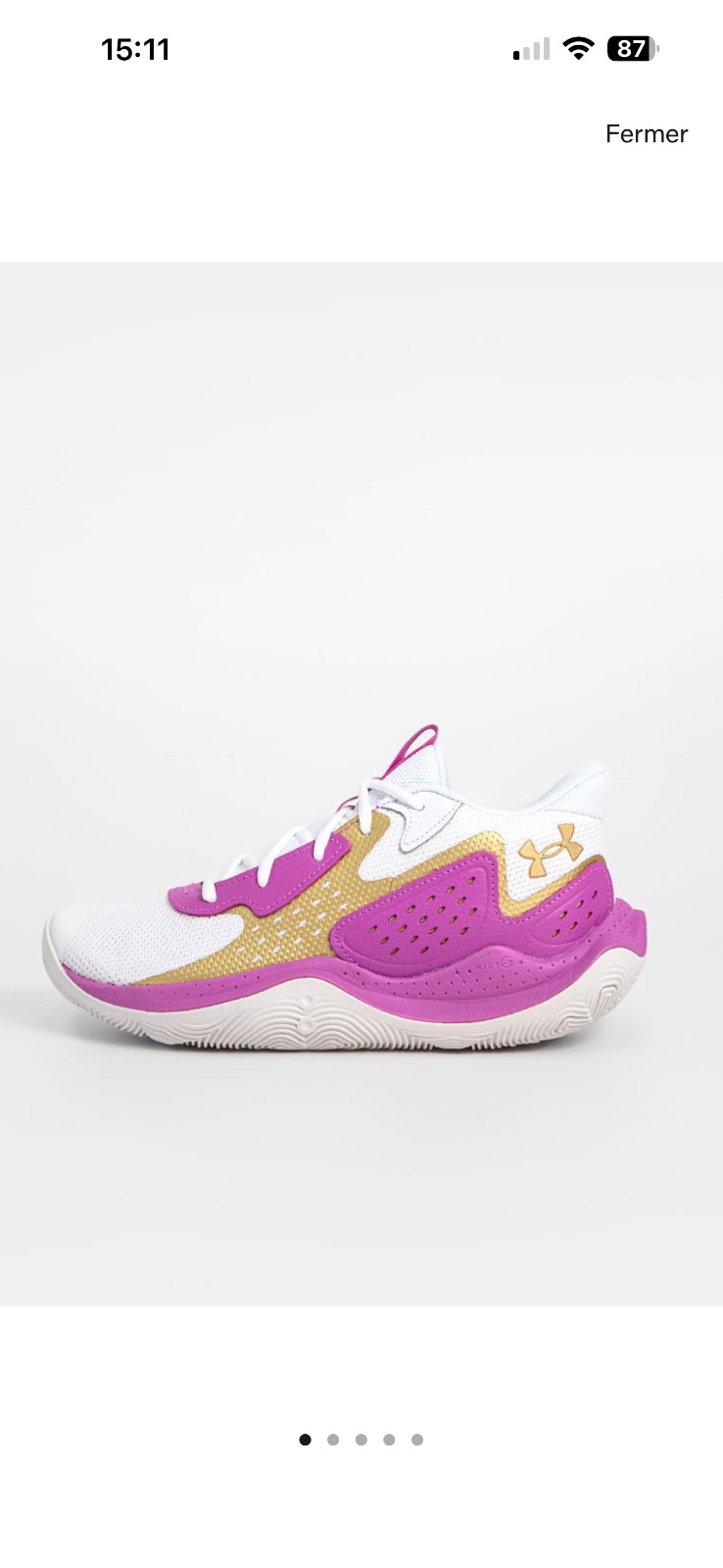 Under armour unisexe taille 42,5-48,5 / 250 dinars 