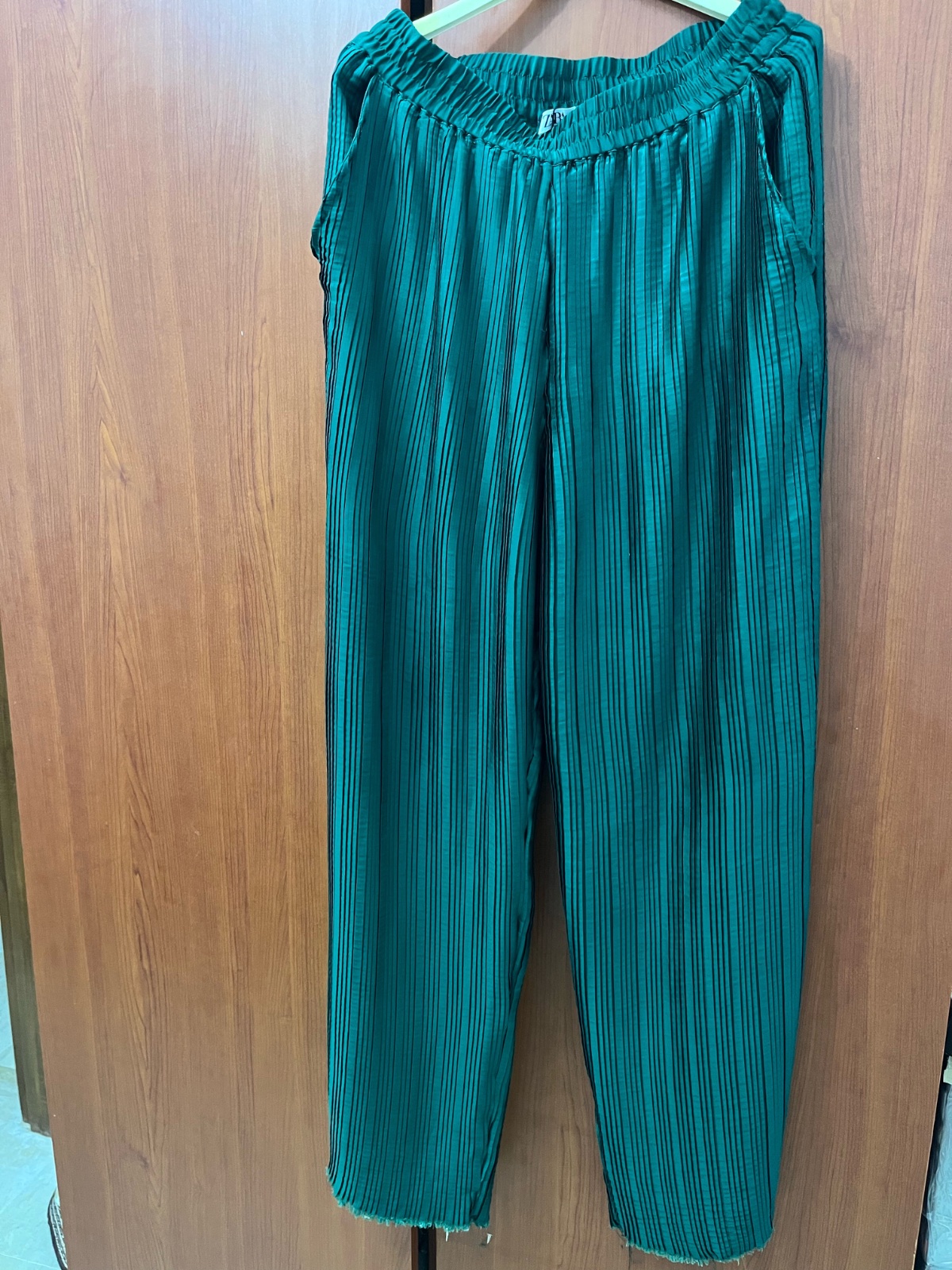 Pantalon large zara