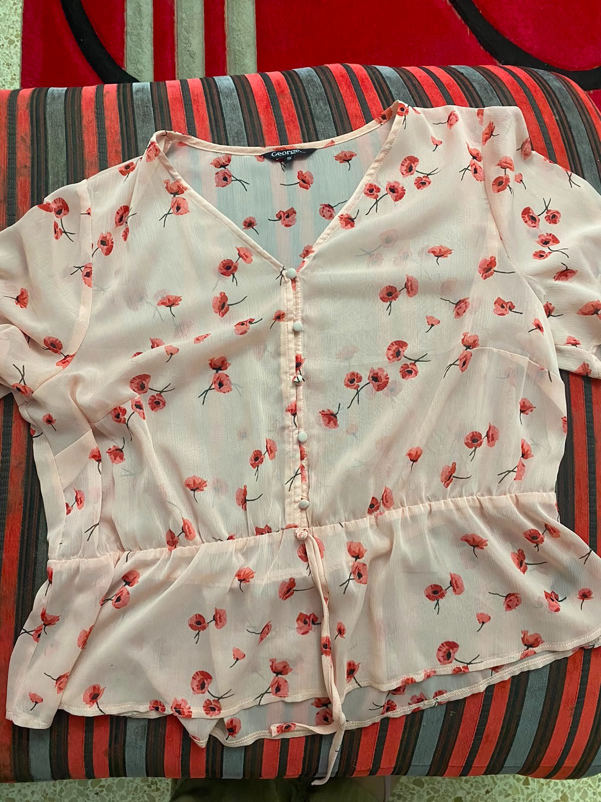 Chemise rose bébé fluide féminine🩷✨️