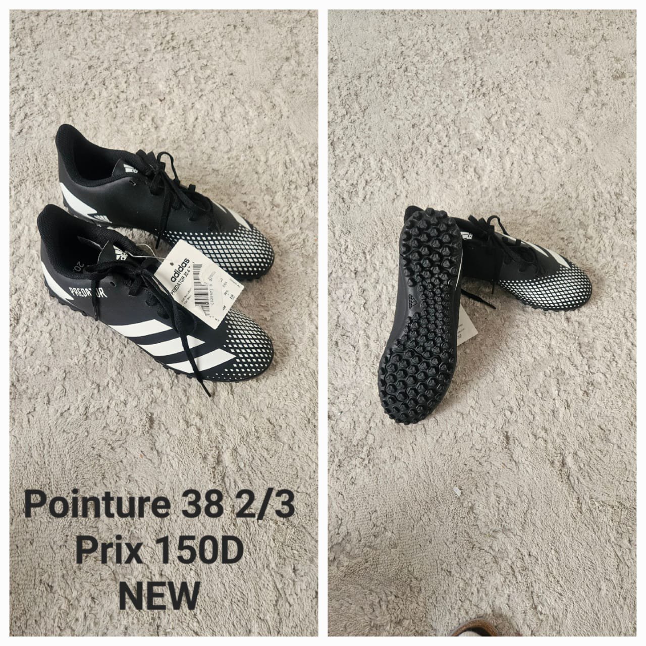 Chaussures de foot pour garçon 