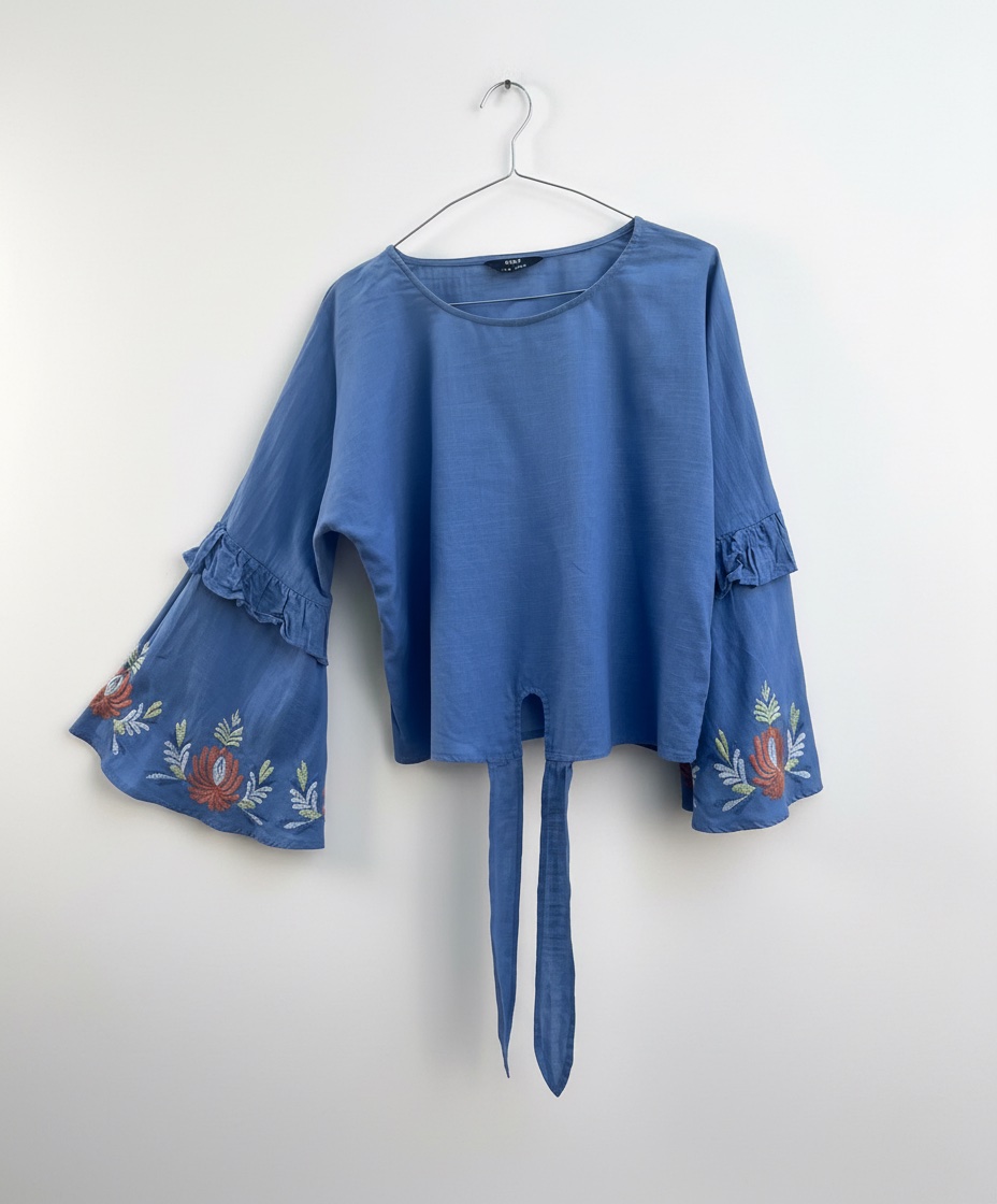 Chemise bleu