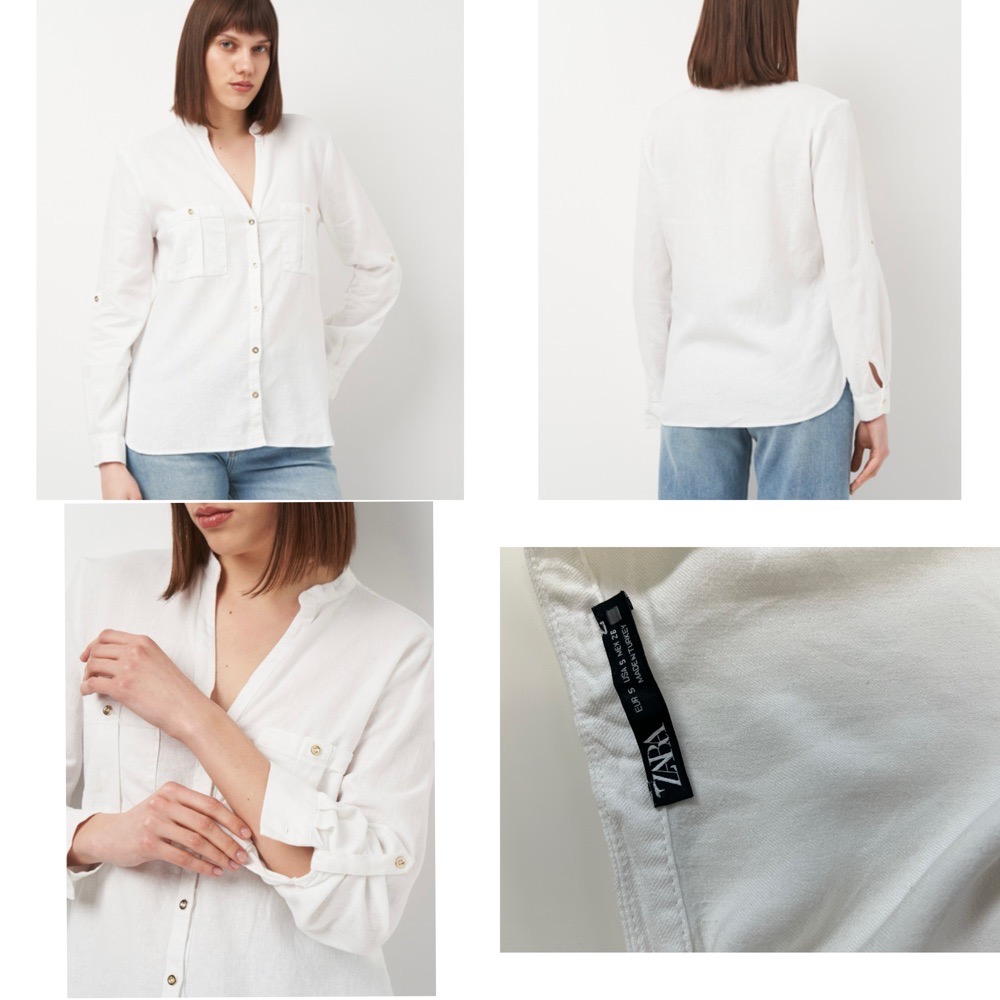 Chemise blanche zara 