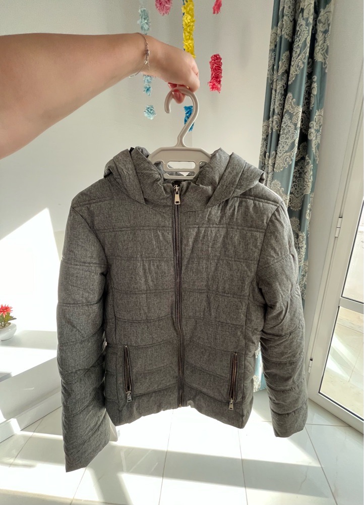Veste chaude grise de la marque "Kiabi" – taille 36-comme neuve 