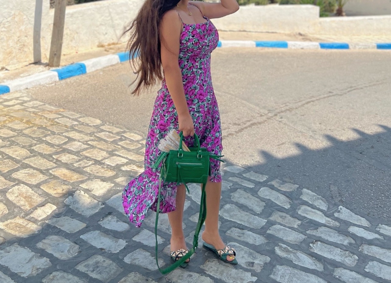 Robe fleurie