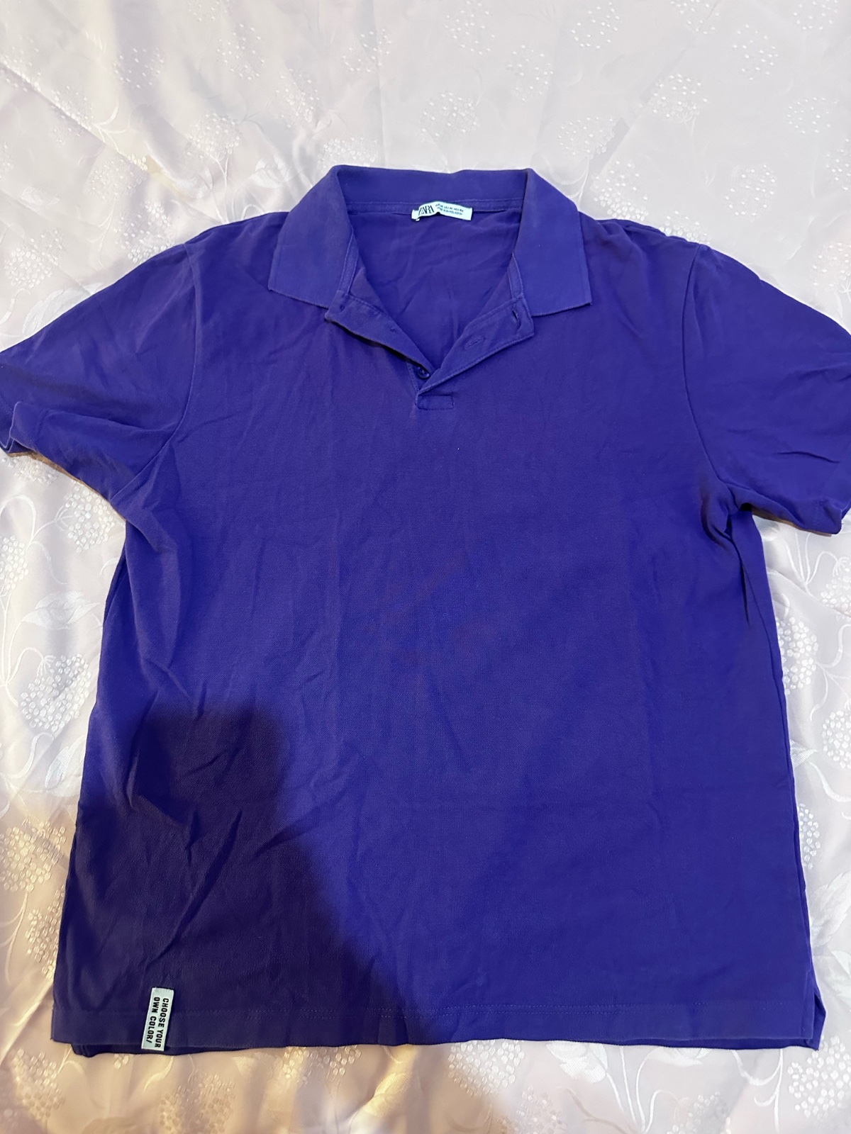 Polo Zara mauve