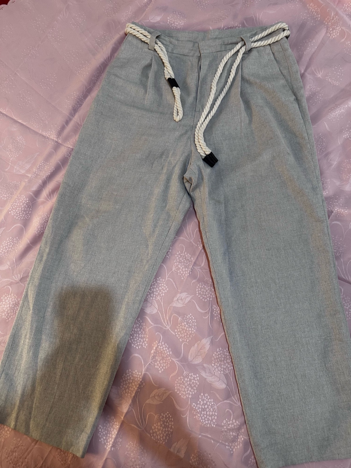 Pantalon Zara en lin mélangé
