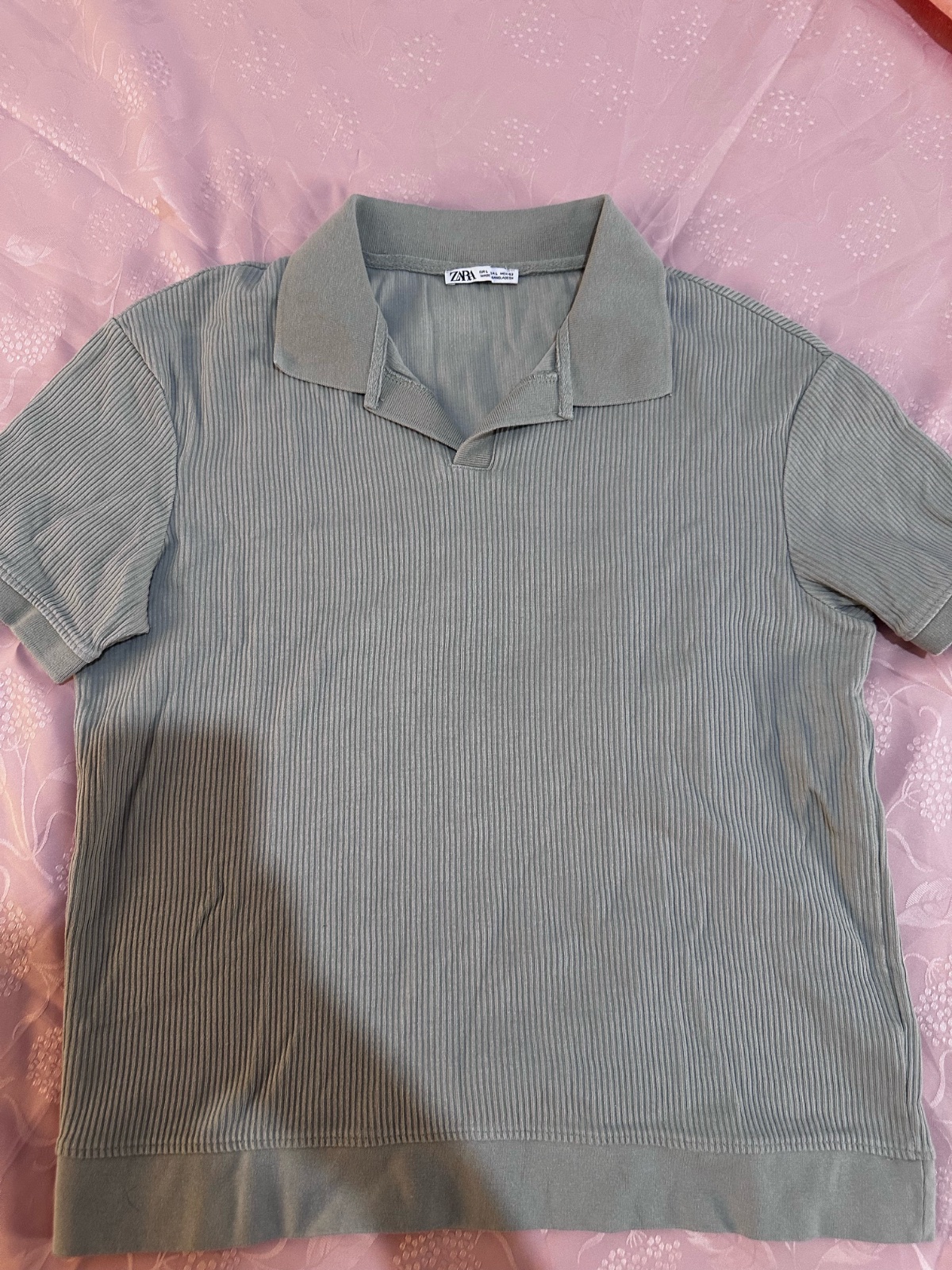 Polo Zara vert