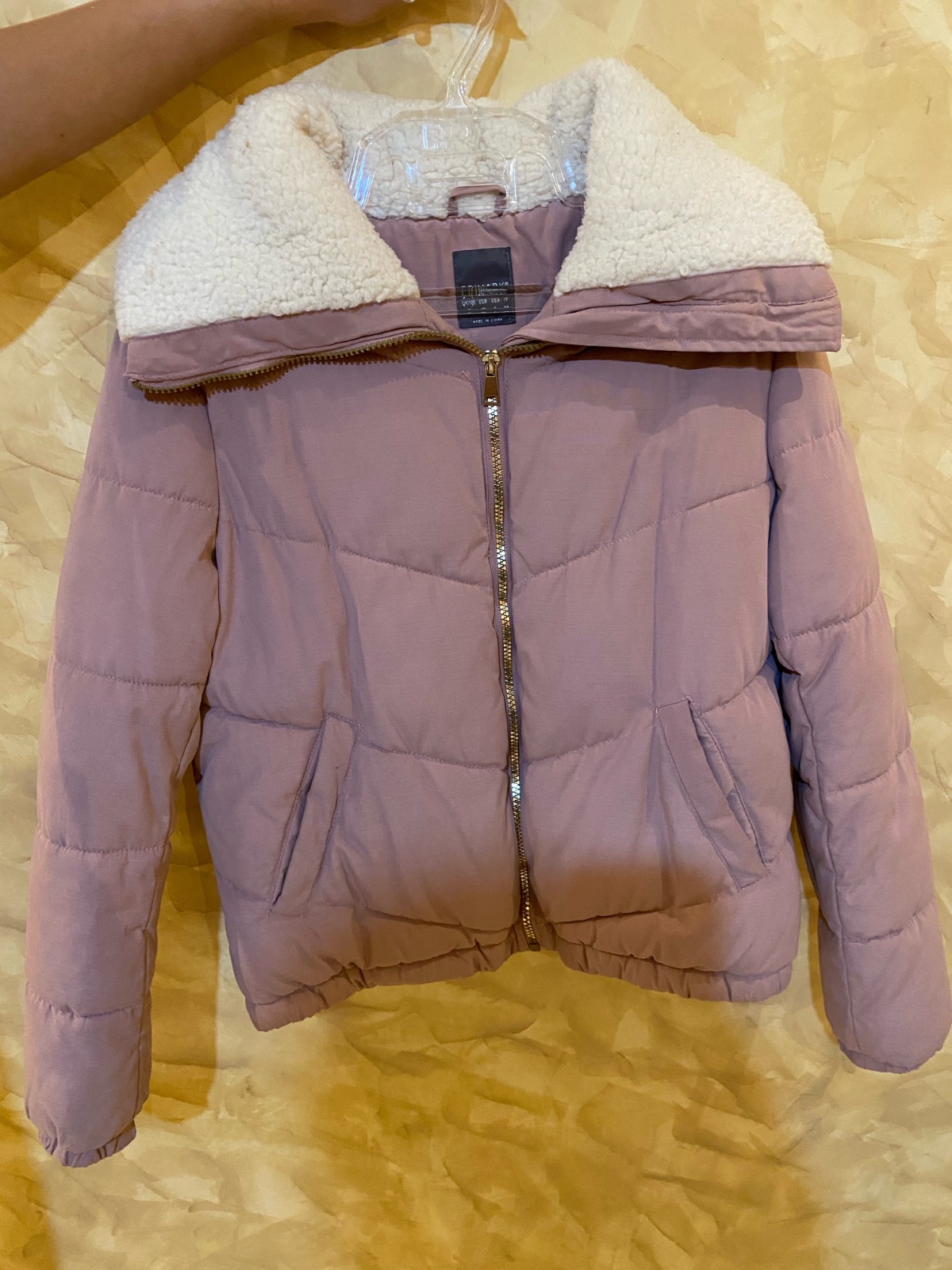 Manteau rose