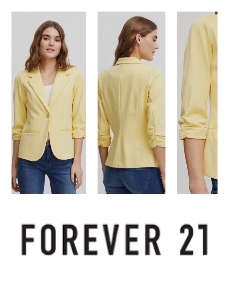 Blazer butter yellow 💛🌼