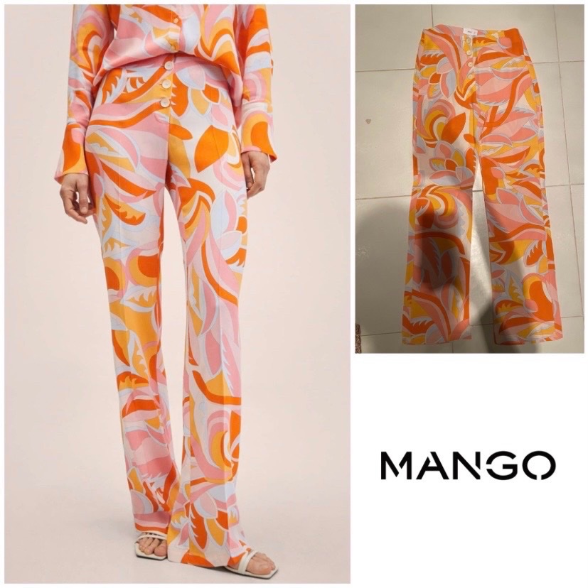 Pantalon multicolore