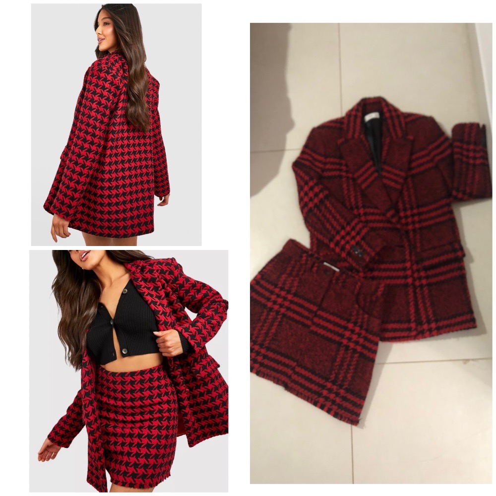 Blazer + jupe courte 