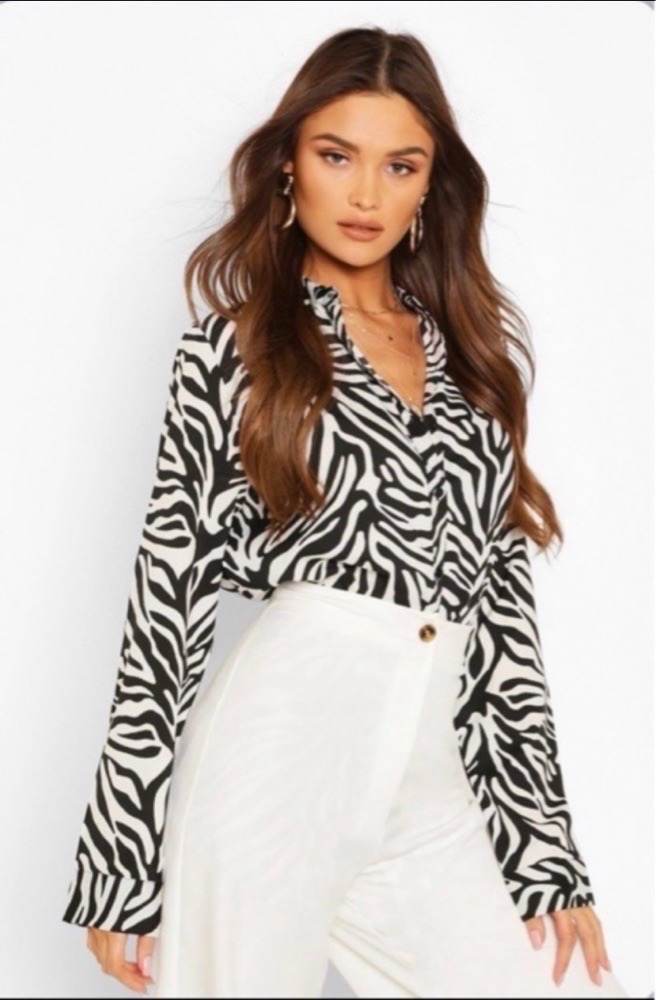 Chemise zebra