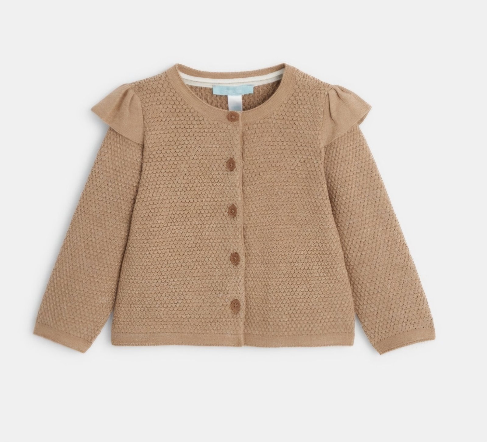 Gilet en Maille et Fils Dorés Obaïbi (2 ans)