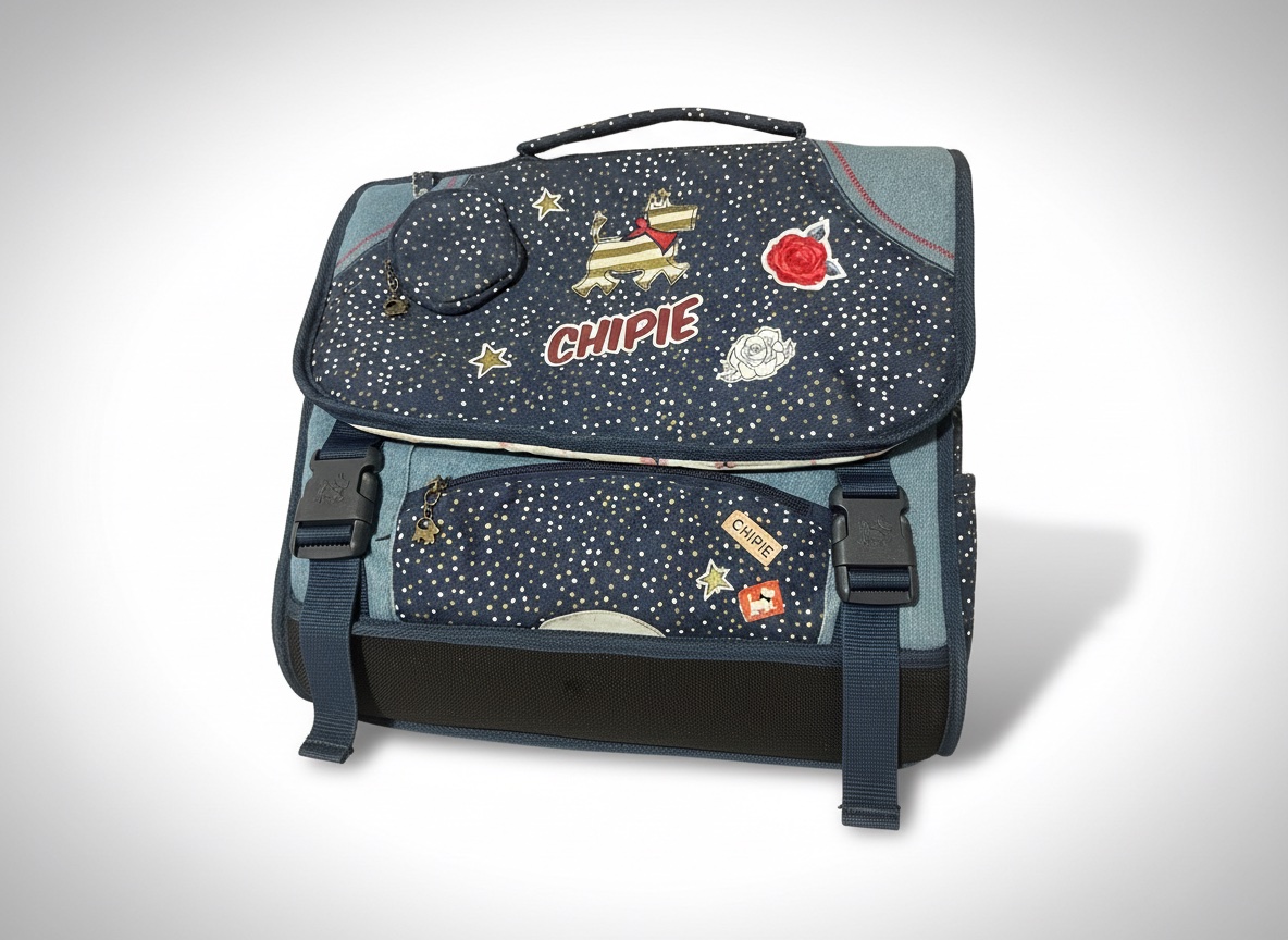 Cartable chipie pour fille
