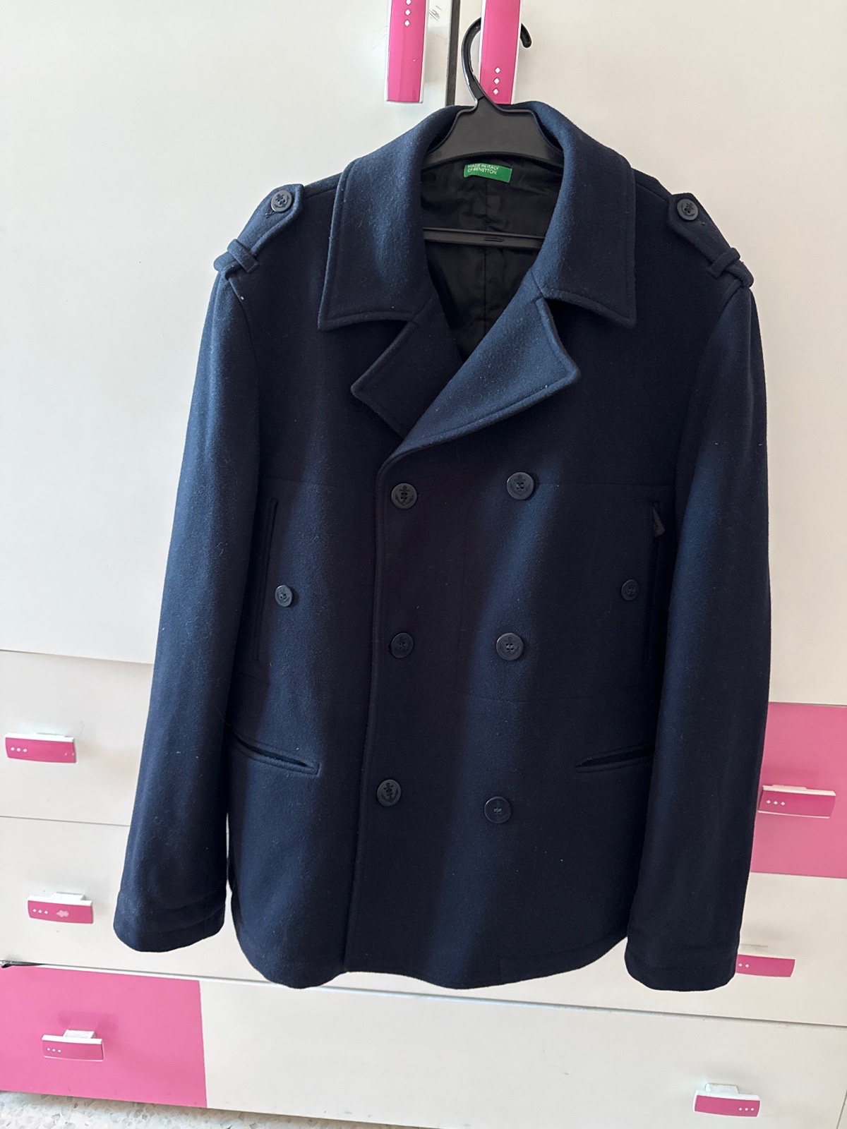 Manteau bleu marine pour femme