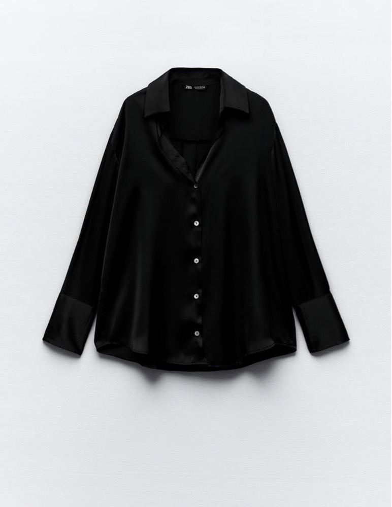 Chemise satinée ZARA