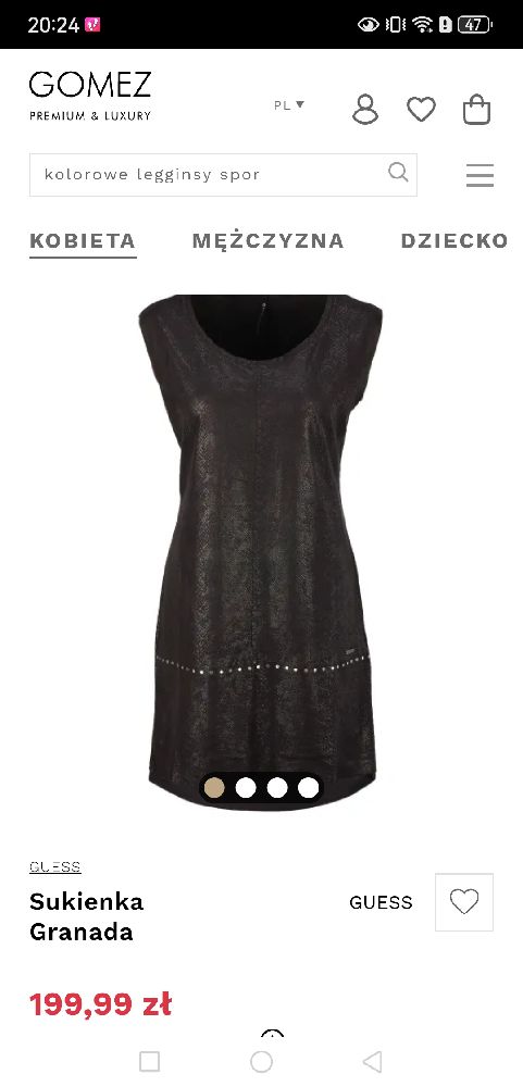 Robe Guess classe de bonne qualité prix négligeable