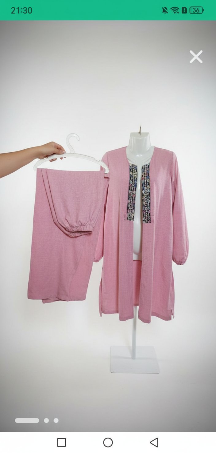 Ensemble : sublime  kimono + pantalon tlabess 38