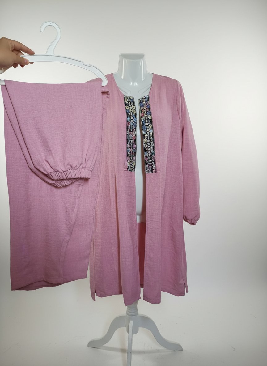 Ensemble : sublime  kimono + pantalon tlabess 38