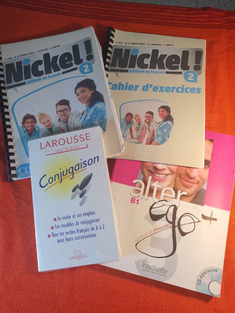 Lot 4 livres français 